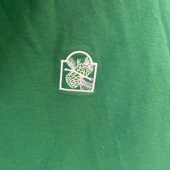 Peter Millar Summer Comfort Polo Shirt Mens Large Short Sleeve Green Logo Club * - Picture 2 of 4